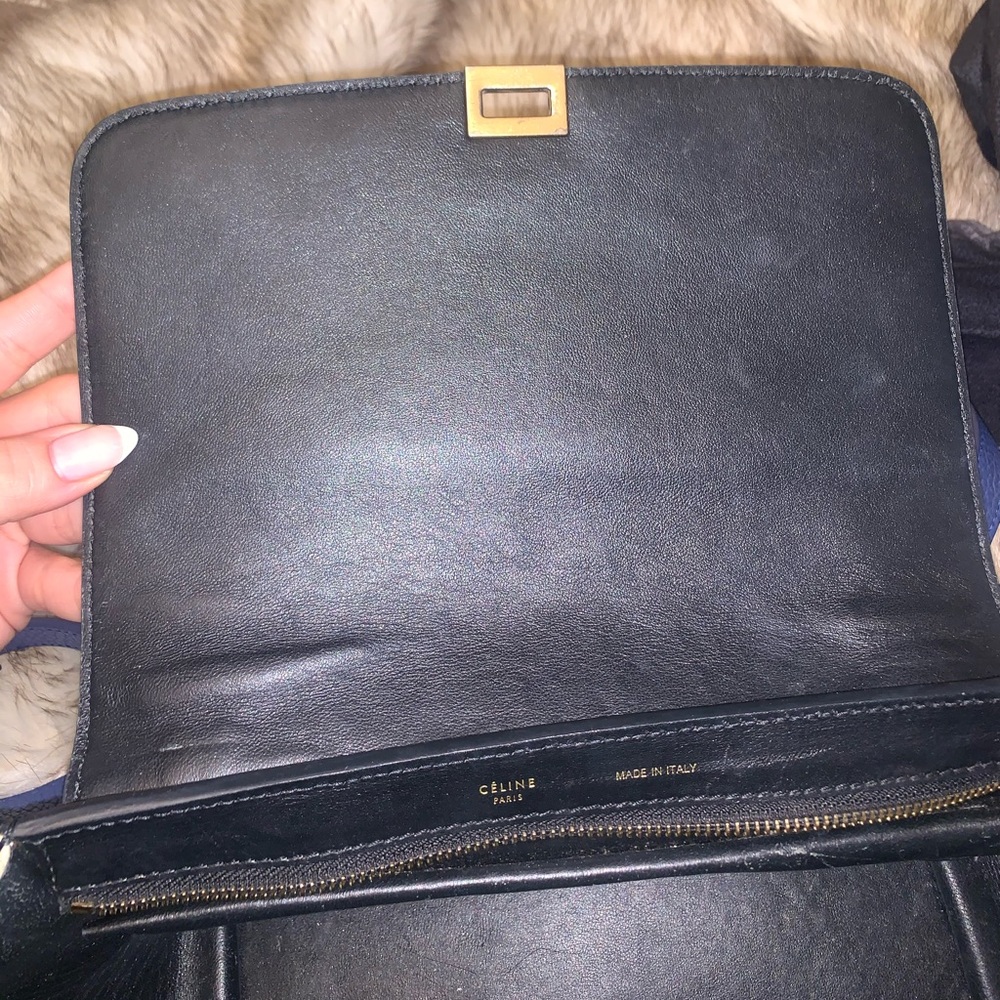 Céline Trapeze Tricolor Bag - Picture 4 of 8